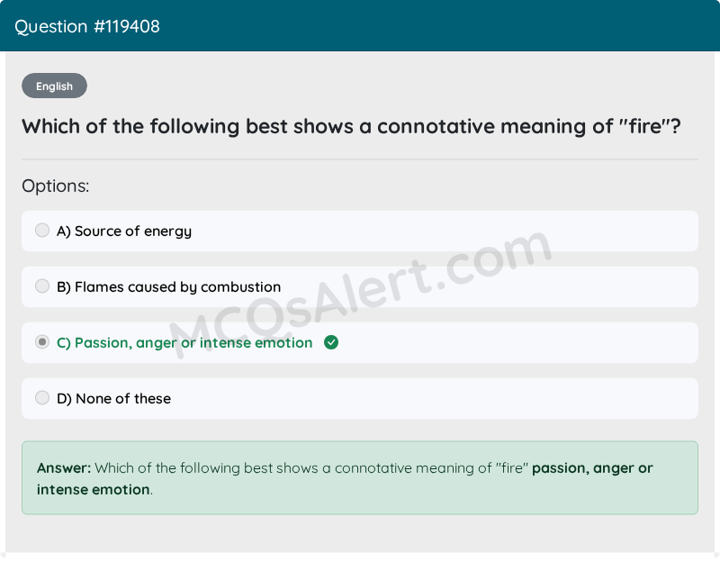 Question Screenshot