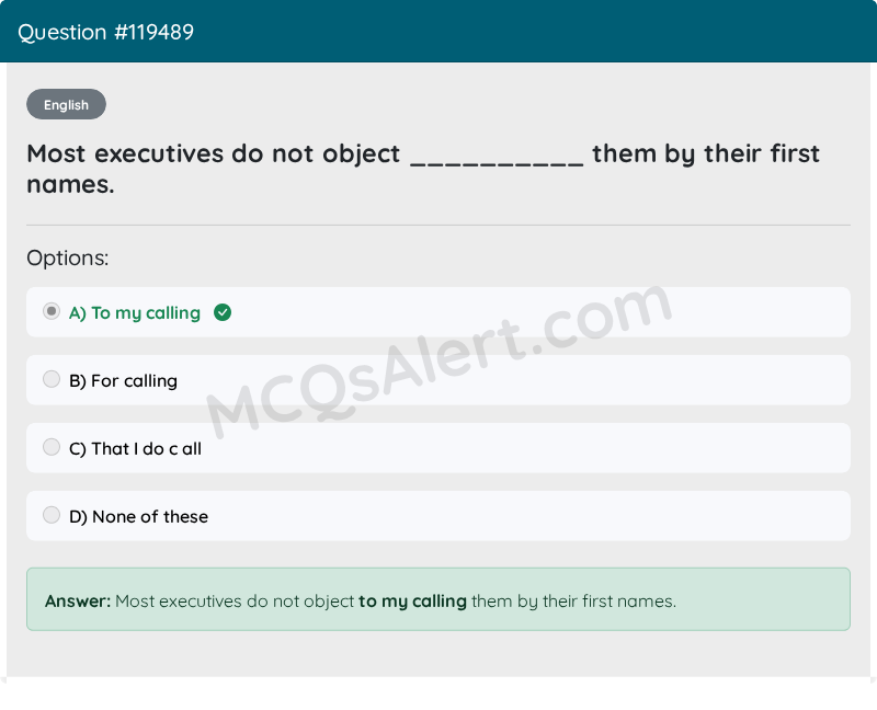 Question Screenshot