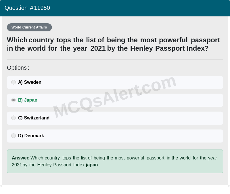 Question Screenshot