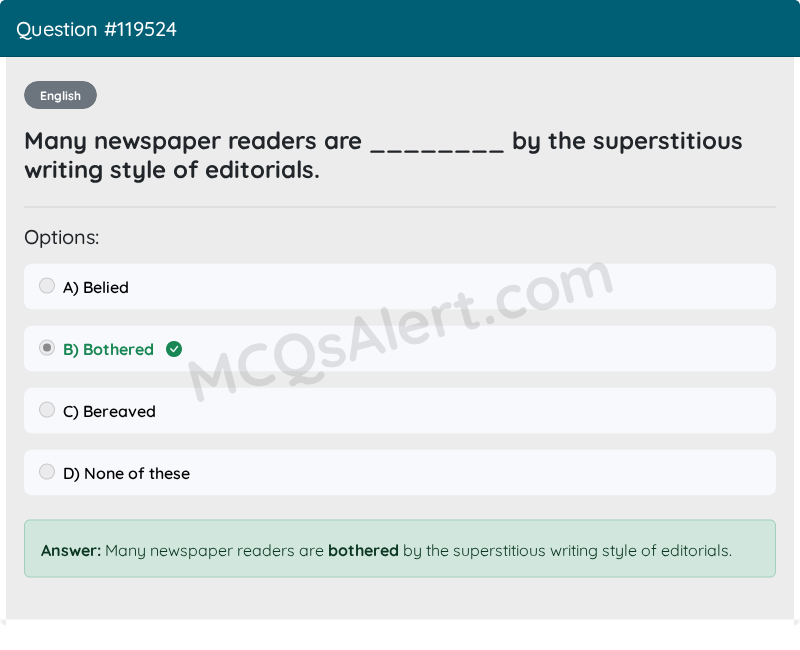 Question Screenshot