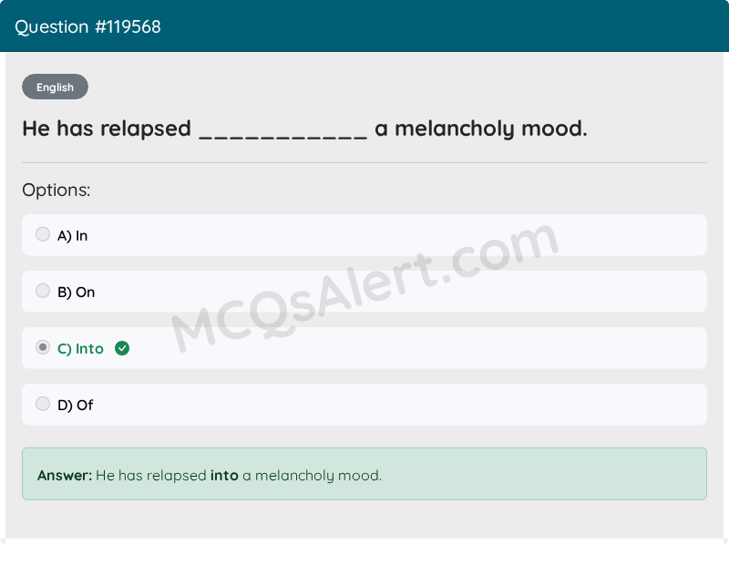 Question Screenshot