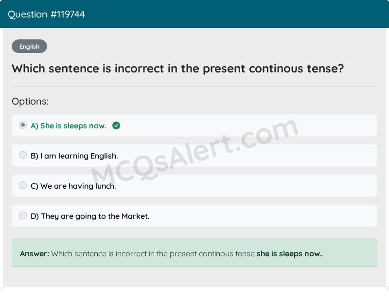 Question Screenshot