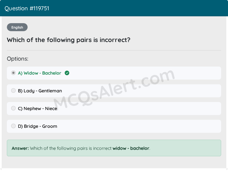 Question Screenshot