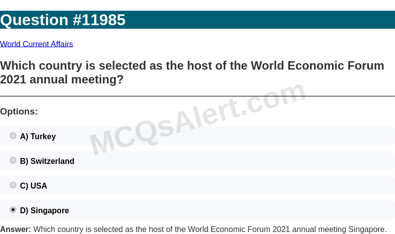 Question Screenshot