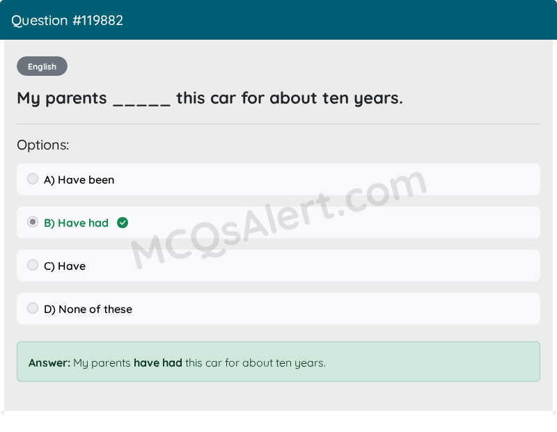 Question Screenshot