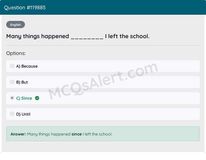 Question Screenshot