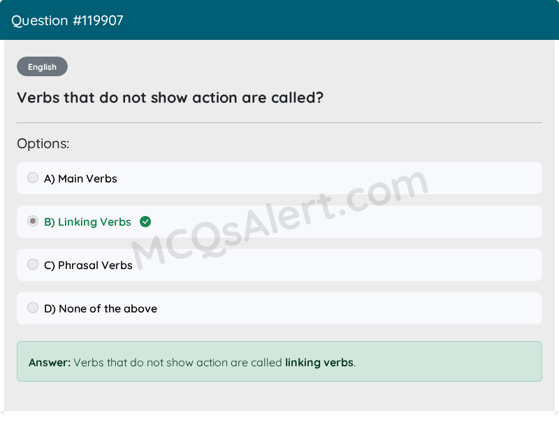 Question Screenshot