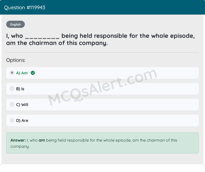 Question Screenshot