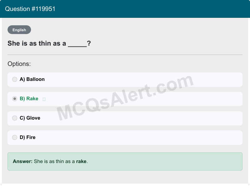 Question Screenshot