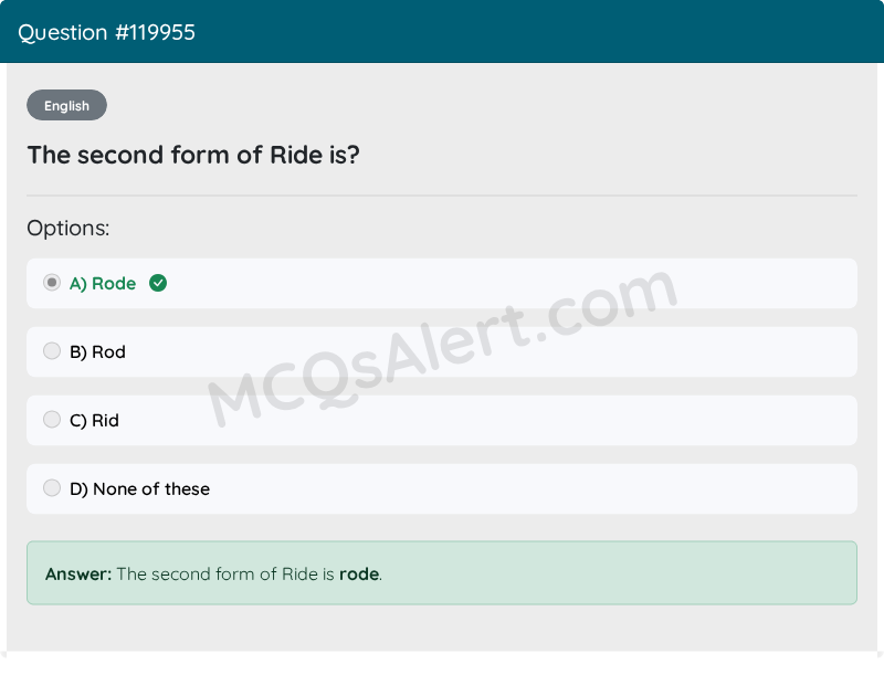 Question Screenshot