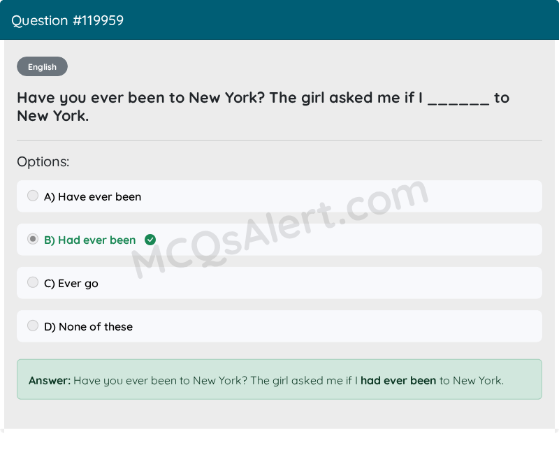 Question Screenshot