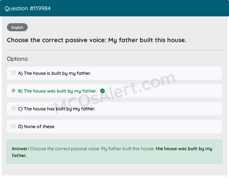 Question Screenshot