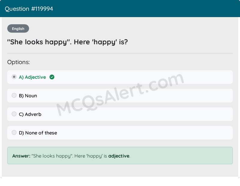 Question Screenshot