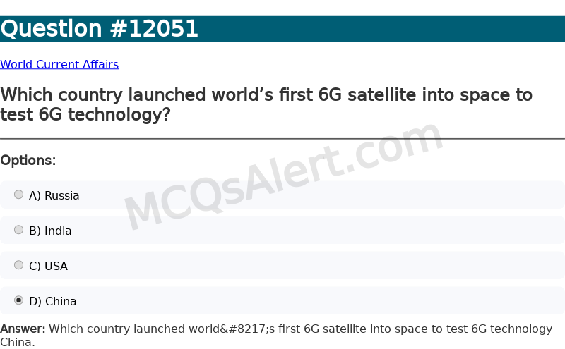 Question Screenshot
