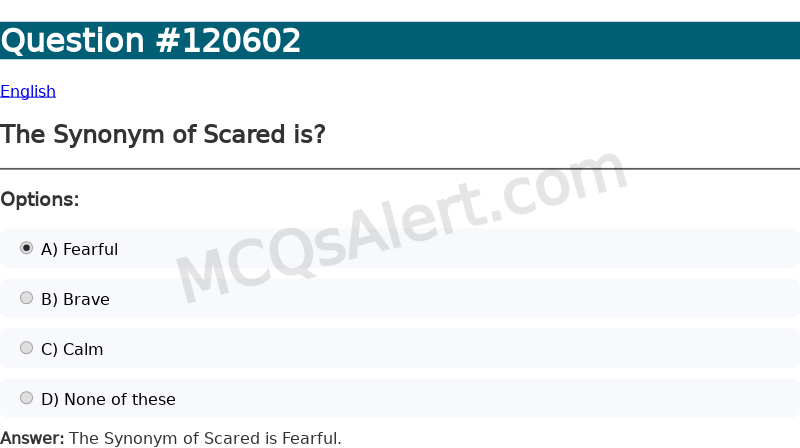Question Screenshot