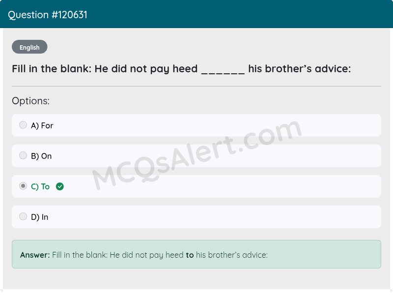 Question Screenshot