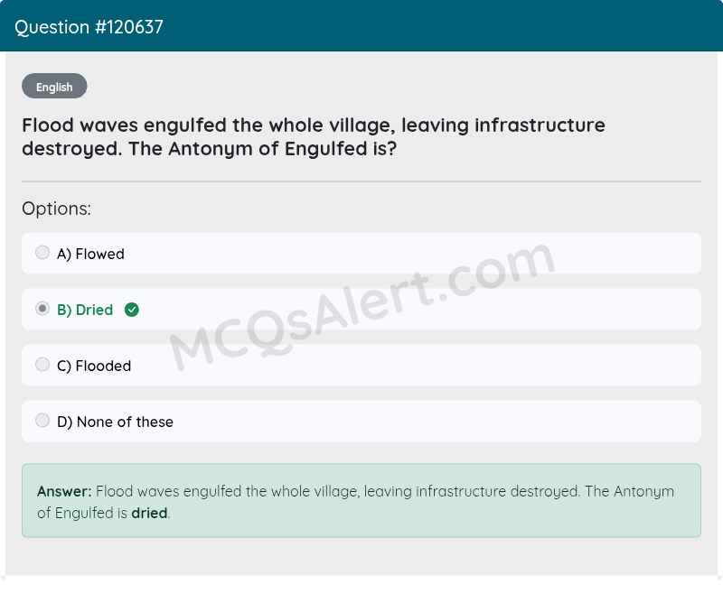 Question Screenshot