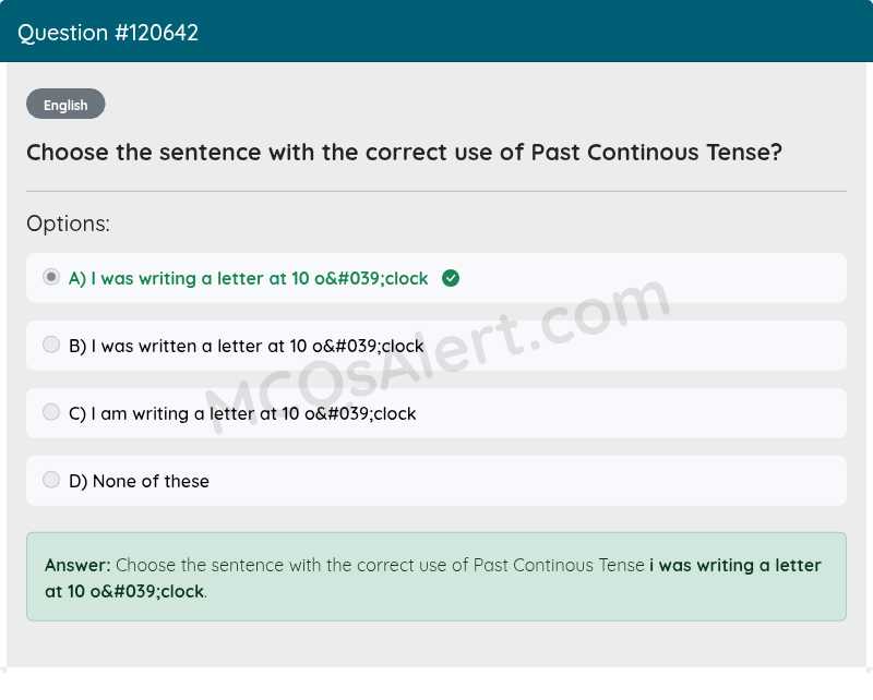 Question Screenshot
