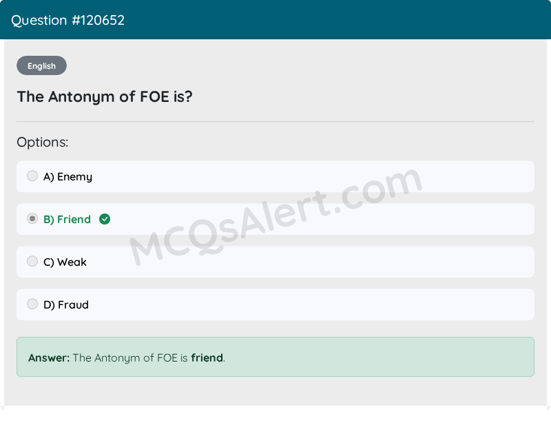 Question Screenshot