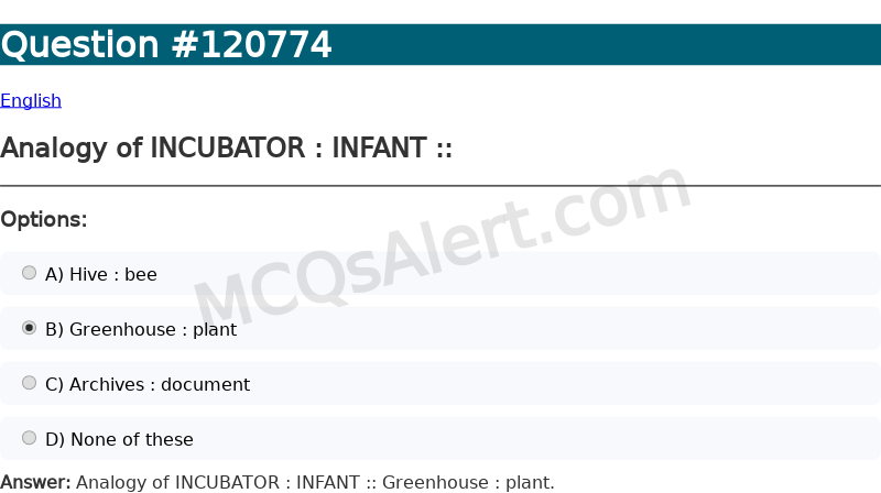 Question Screenshot
