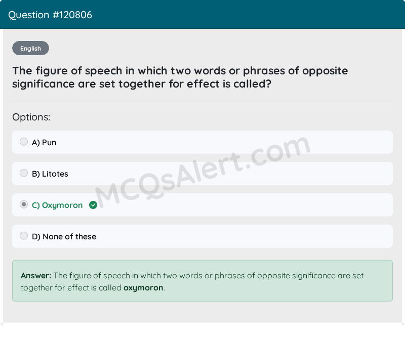 Question Screenshot