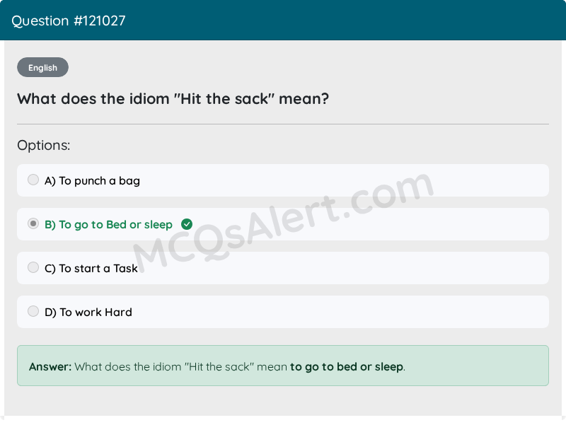 Question Screenshot