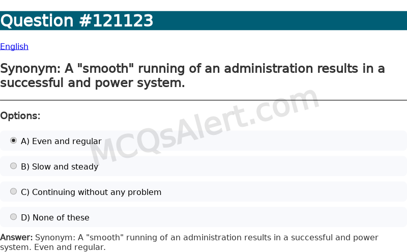 Question Screenshot
