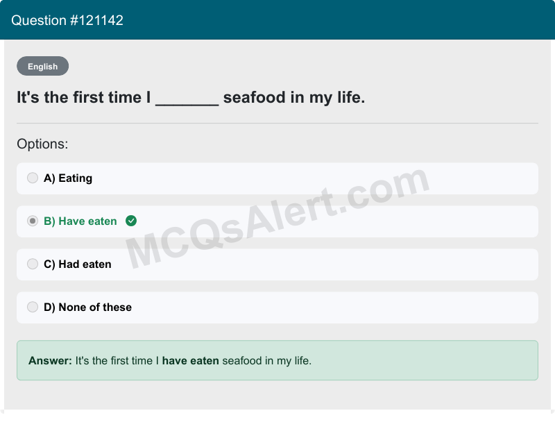 Question Screenshot