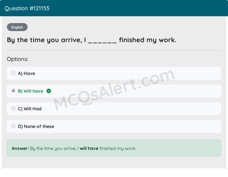 Question Screenshot