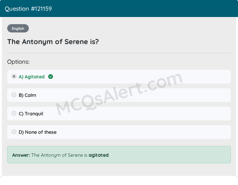Question Screenshot