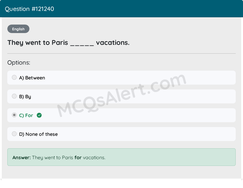 Question Screenshot