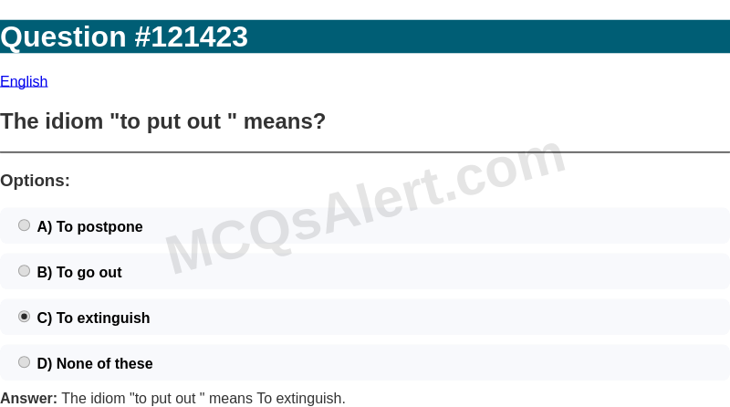 Question Screenshot