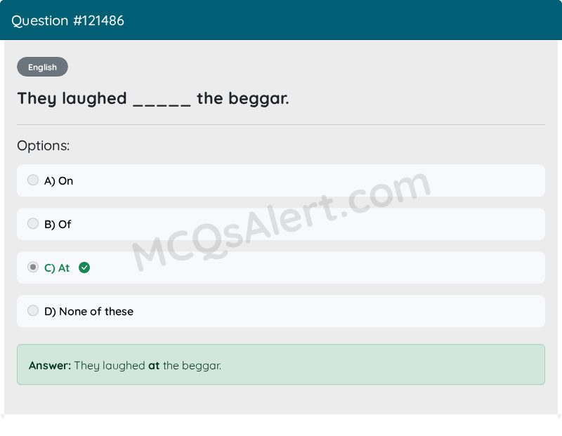 Question Screenshot