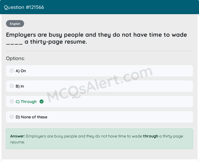 Question Screenshot