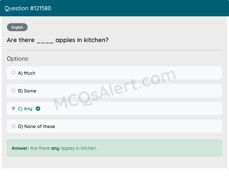 Question Screenshot