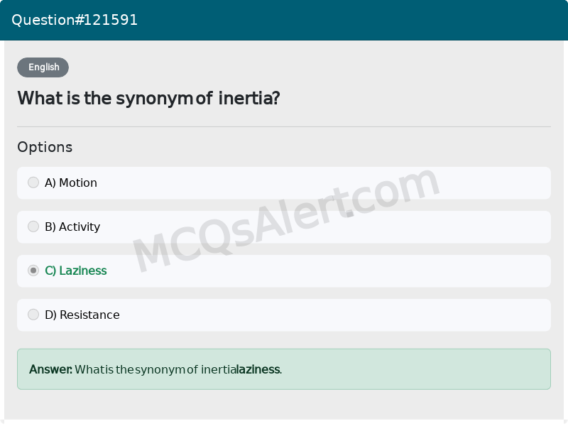 Question Screenshot