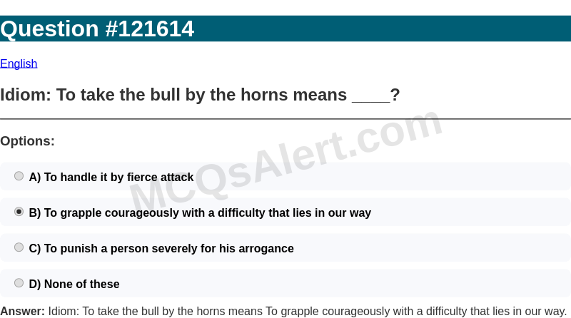 Question Screenshot