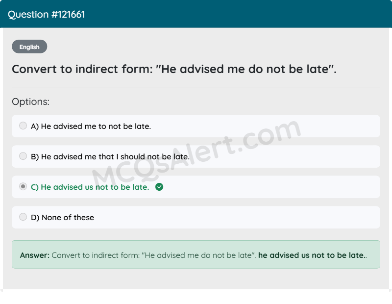 Question Screenshot