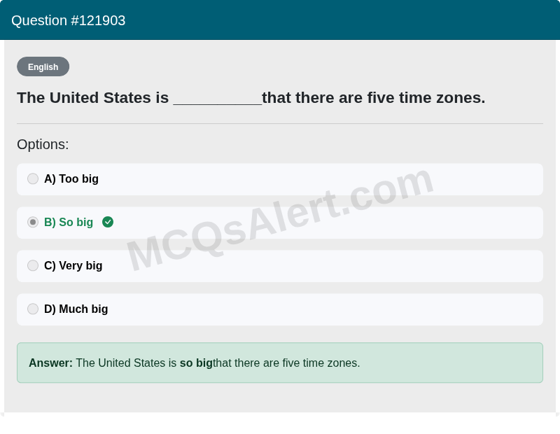 Question Screenshot