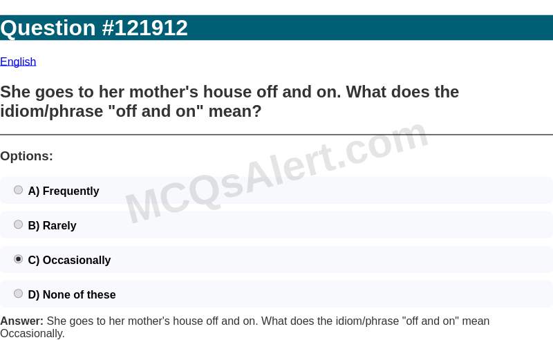 Question Screenshot