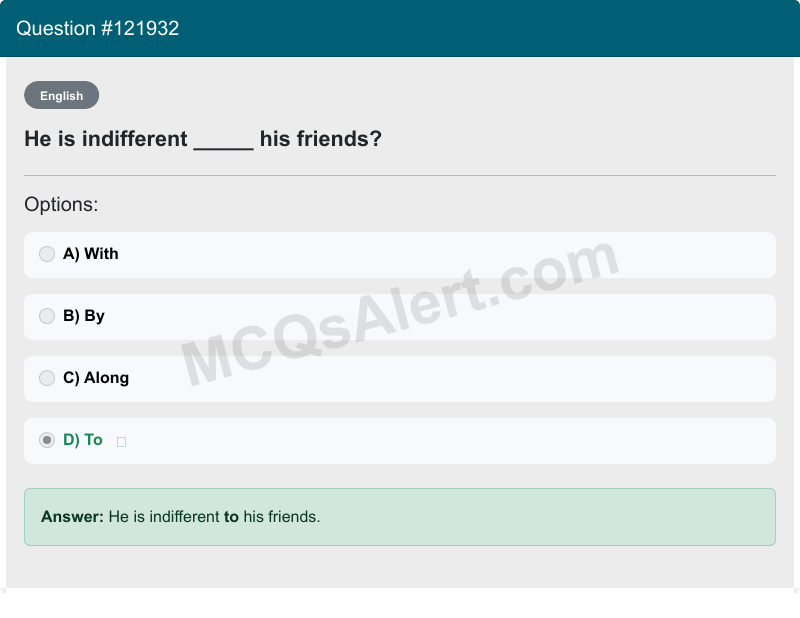 Question Screenshot
