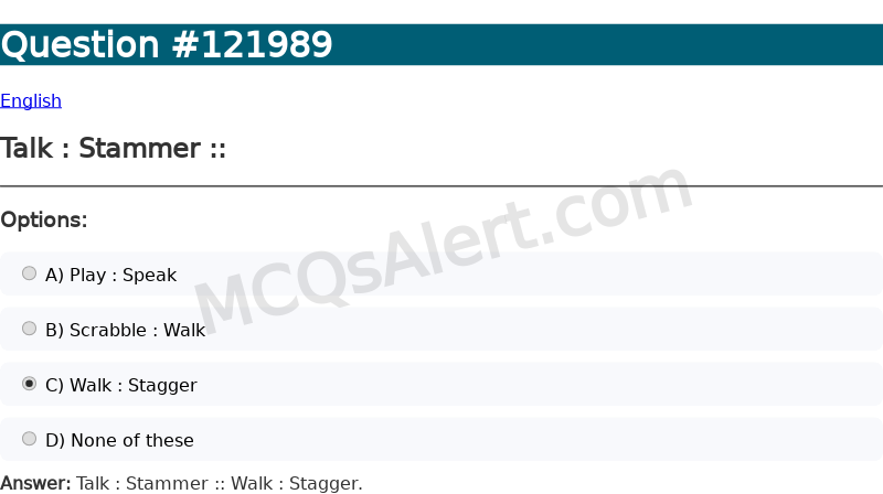 Question Screenshot