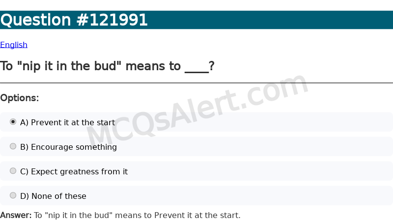 Question Screenshot
