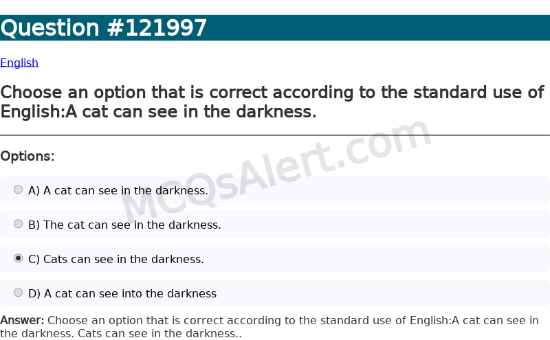 Question Screenshot