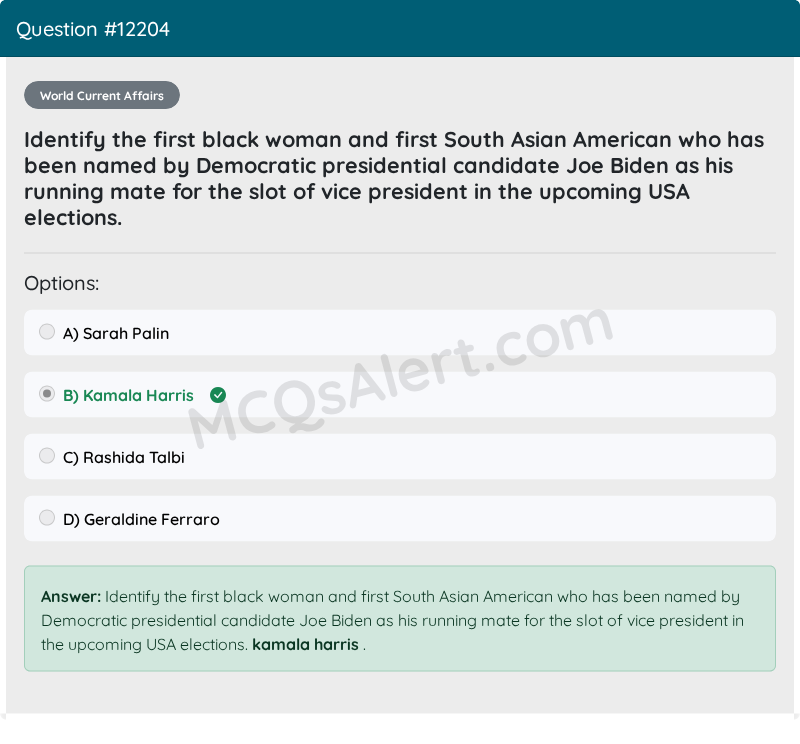 Question Screenshot