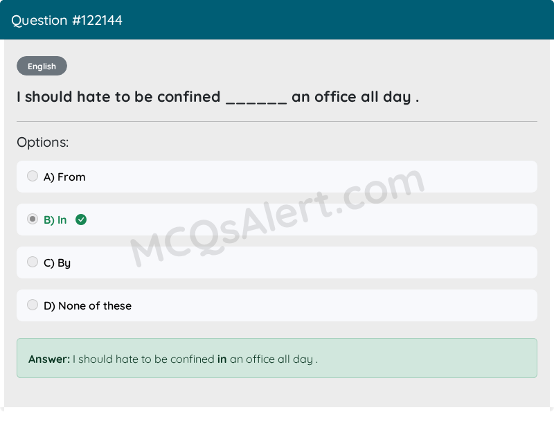 Question Screenshot
