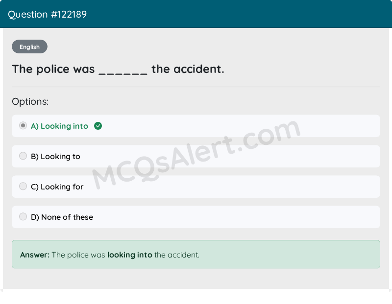 Question Screenshot