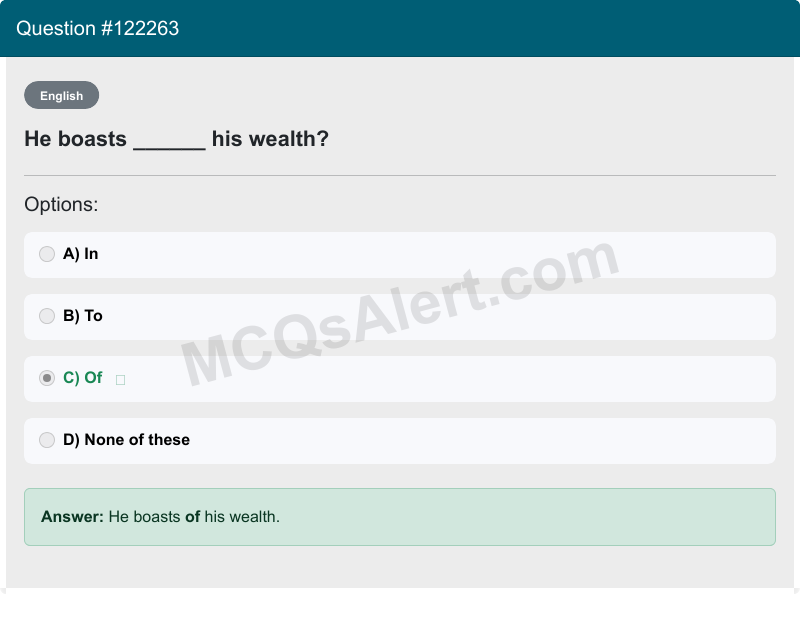 Question Screenshot