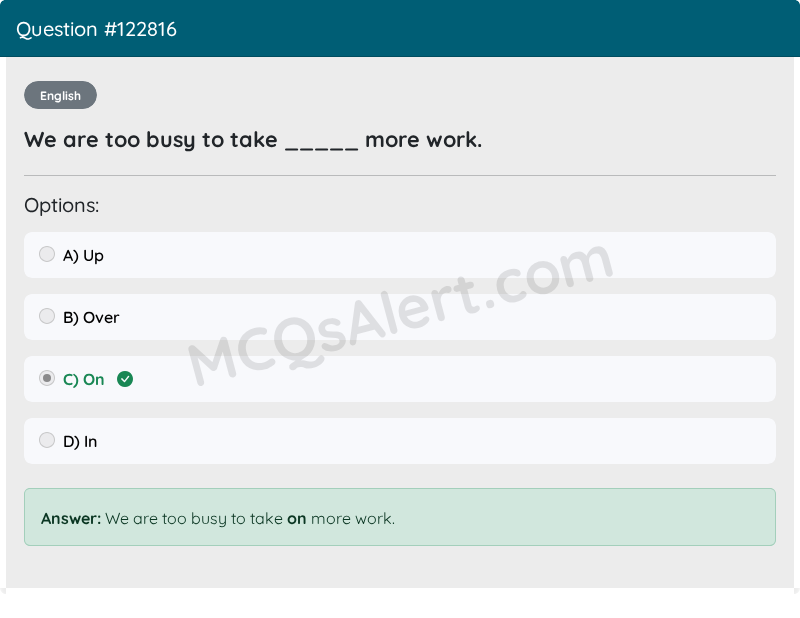 Question Screenshot
