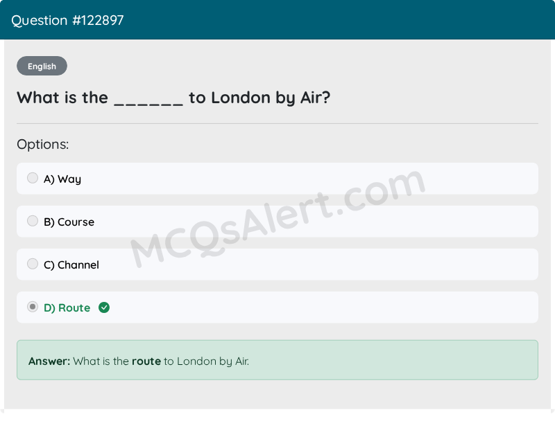 Question Screenshot
